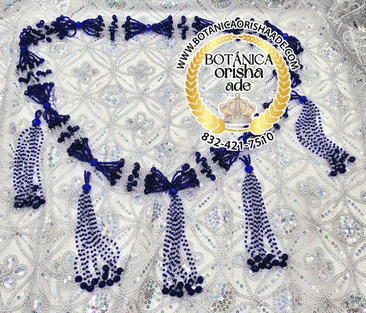 COLLAR DE MAZO DE YEMAYA 2