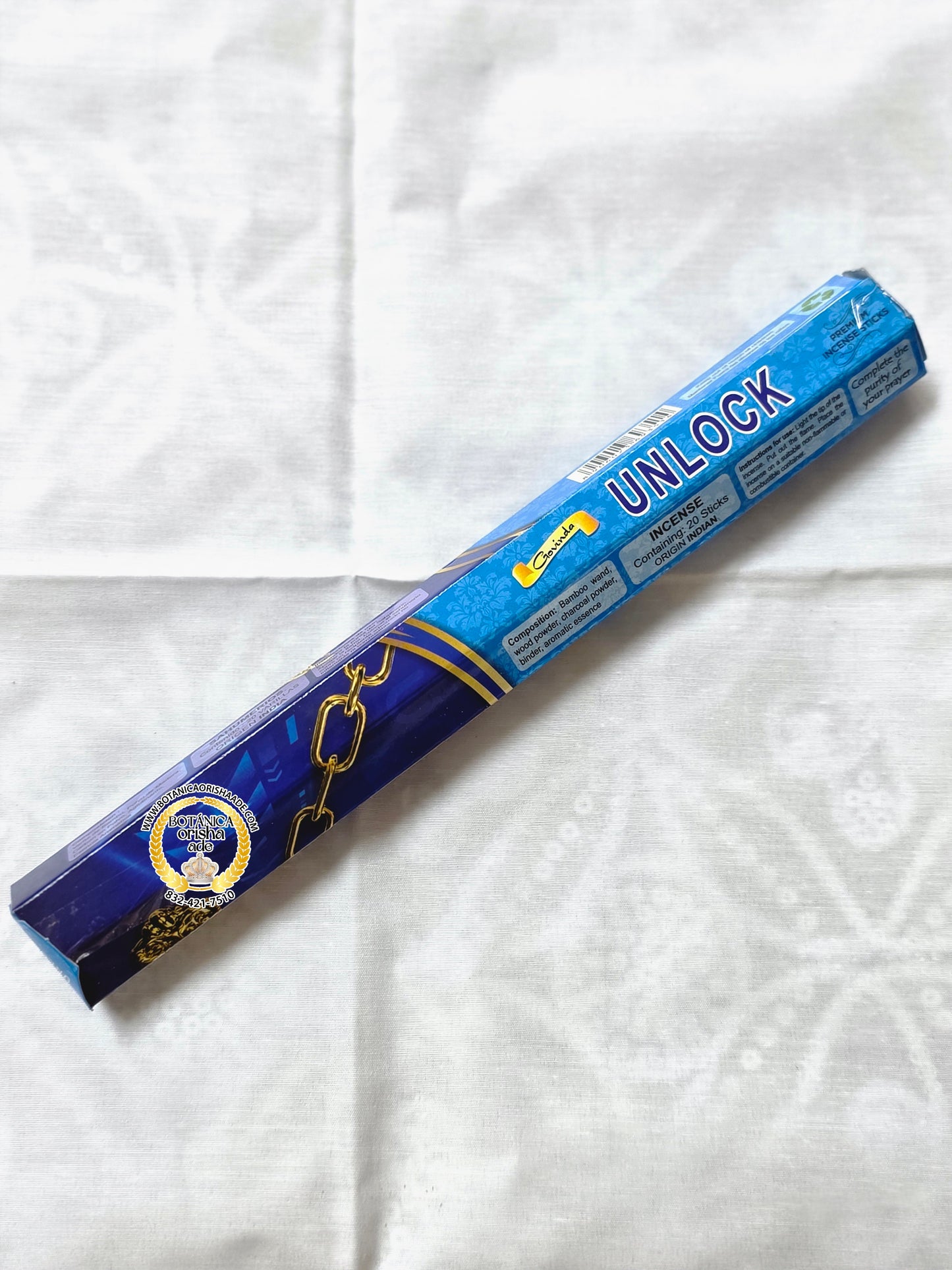 INCENSIO DE PALITO - DESTRANCADERA- UNLOCK