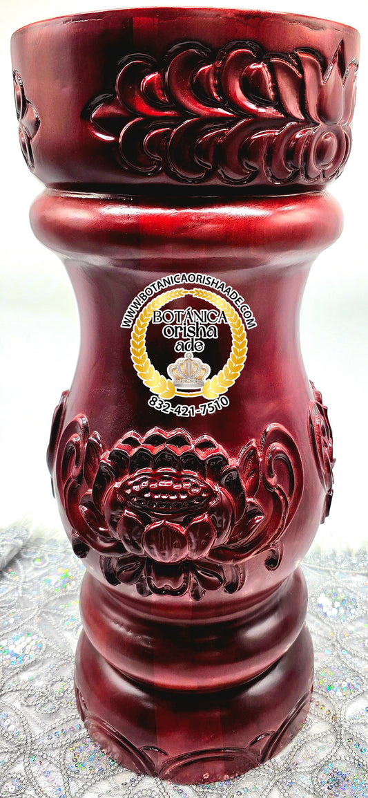 PILON TALLADO OSCURO