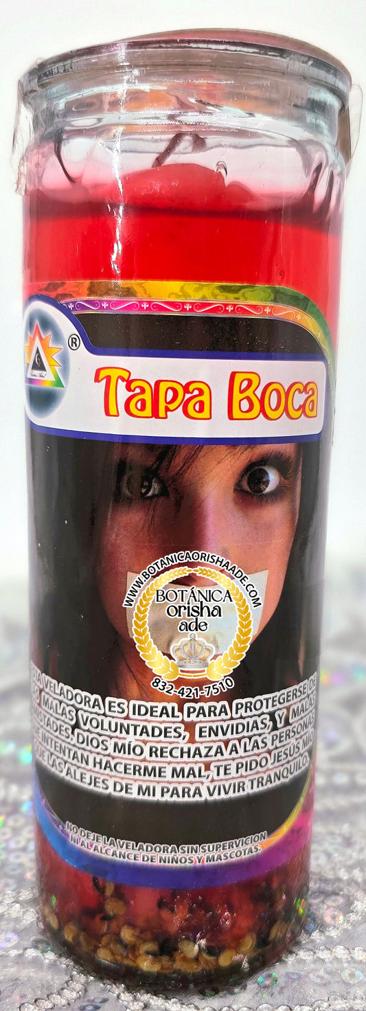 VELA PREPARADA DE GEL - TAPA BOCA