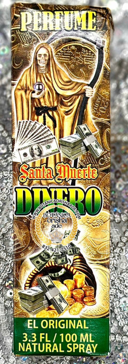 PERFUME SANTA MUERTE DE DINERO