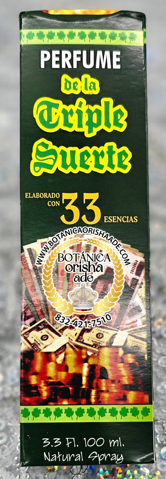 PERFUME DE LA TRIPLE SUERTE