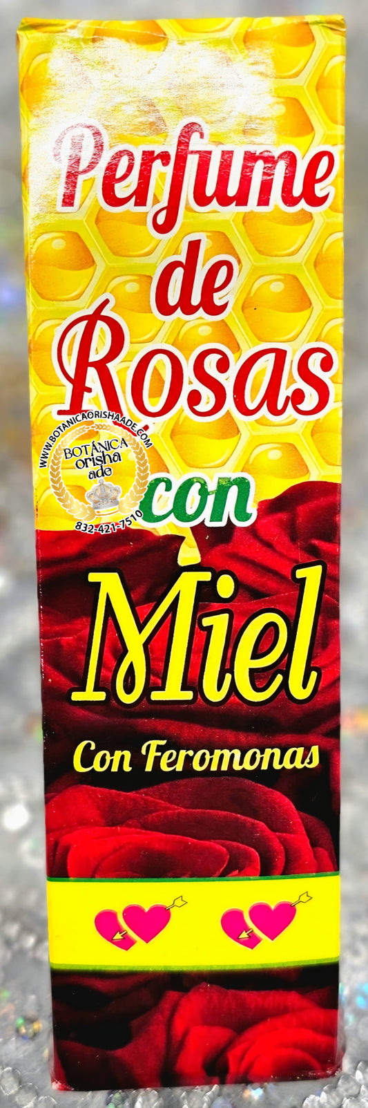 PERFUME ROSAS CON MIEL