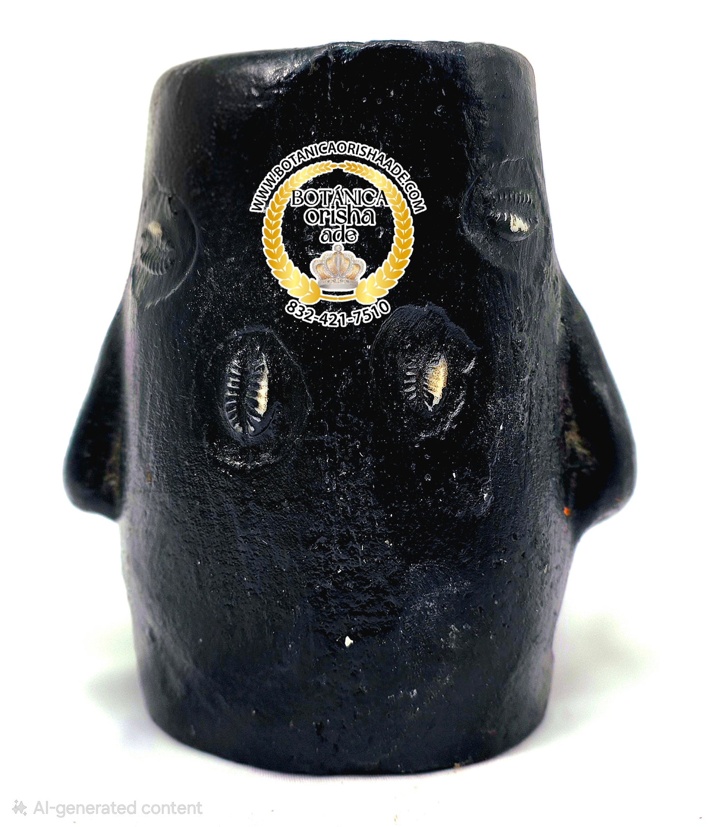 ELEGUA DOBLE CARA NEGRO