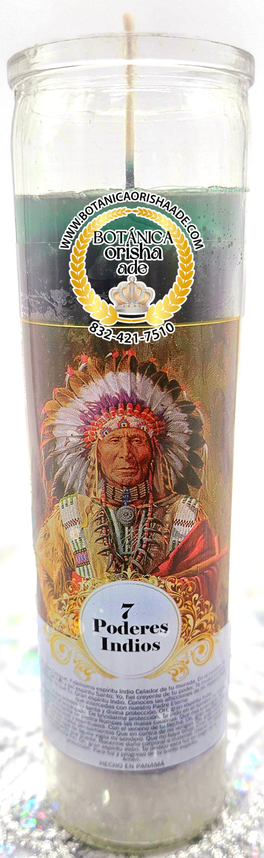 VELA DE 7 PODERES INDIOS