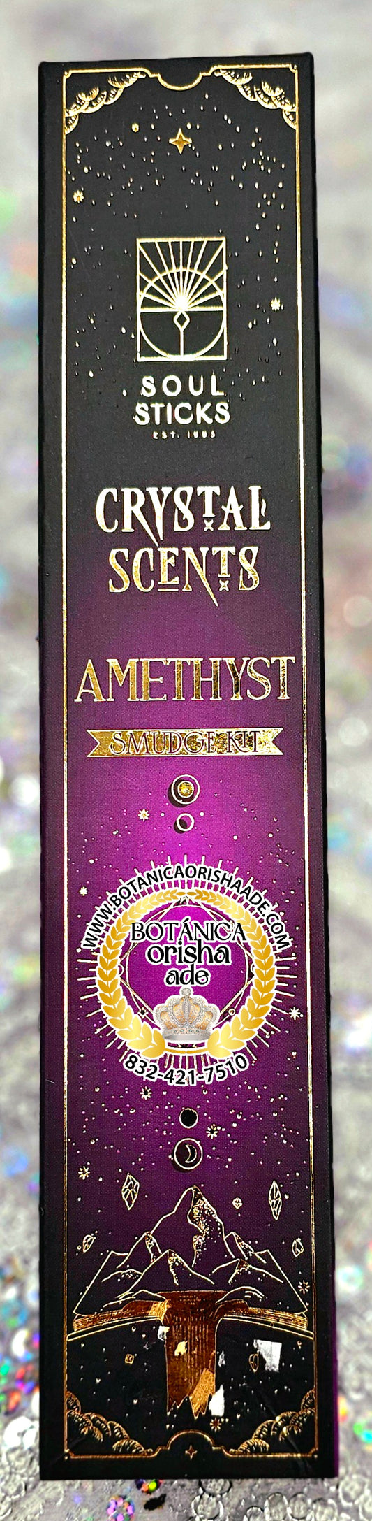 INCENSIO CRYSTAL SCENTS AMETHYST