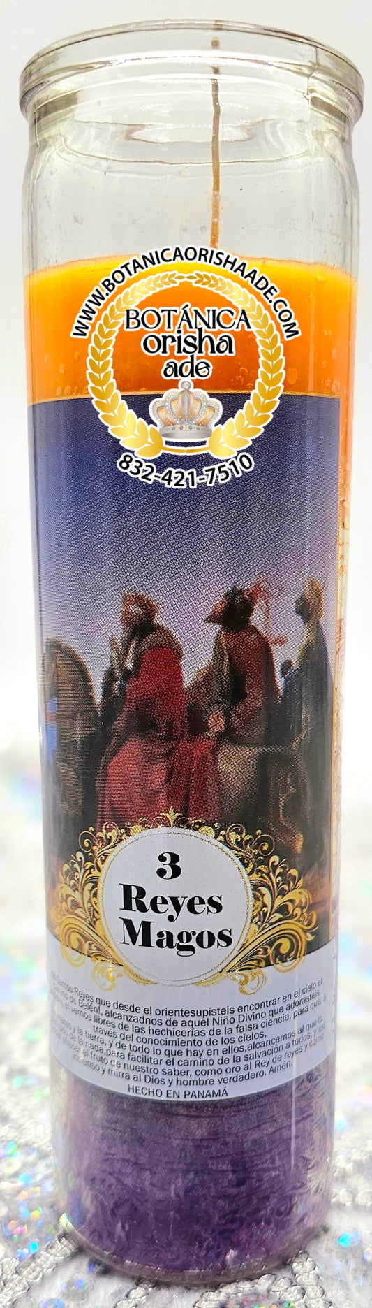VELA DE 3 REYES MAGOS
