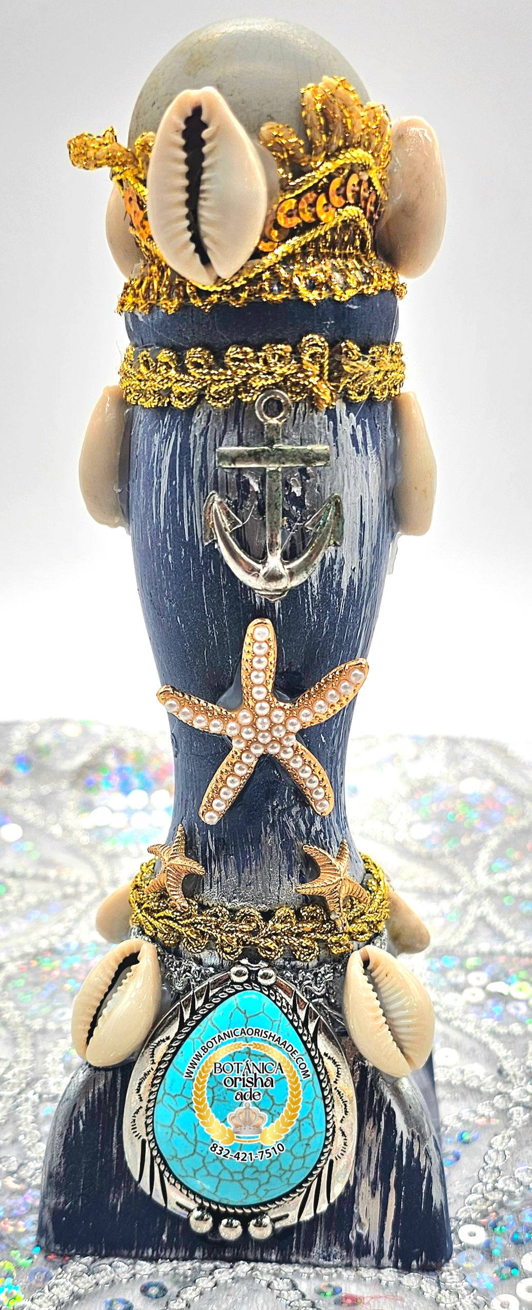CAMPANA DECORADA YEMAYA 3