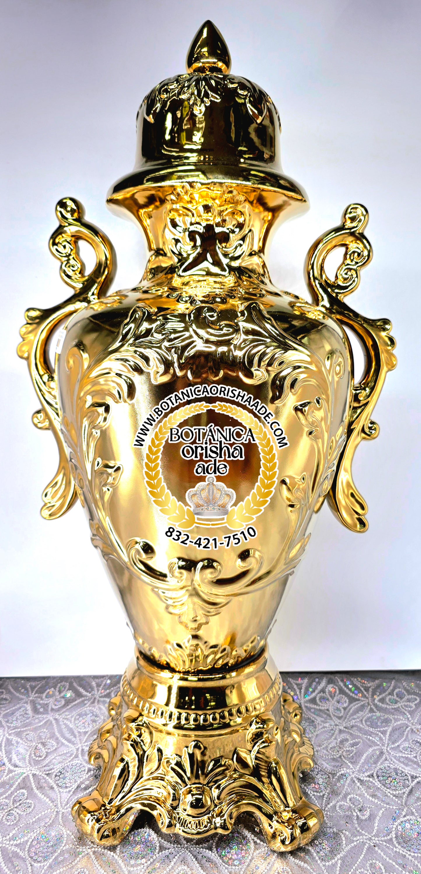 POTICHE DE OSHUN ORO XL