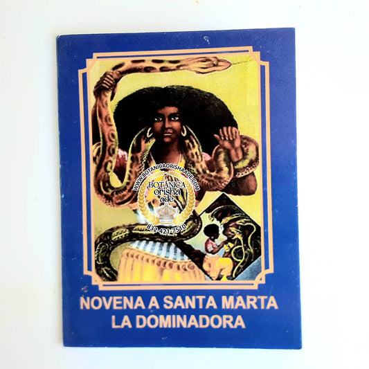 LIBRO - NOVENA A SANTA MARTA LA DOMINDADORA