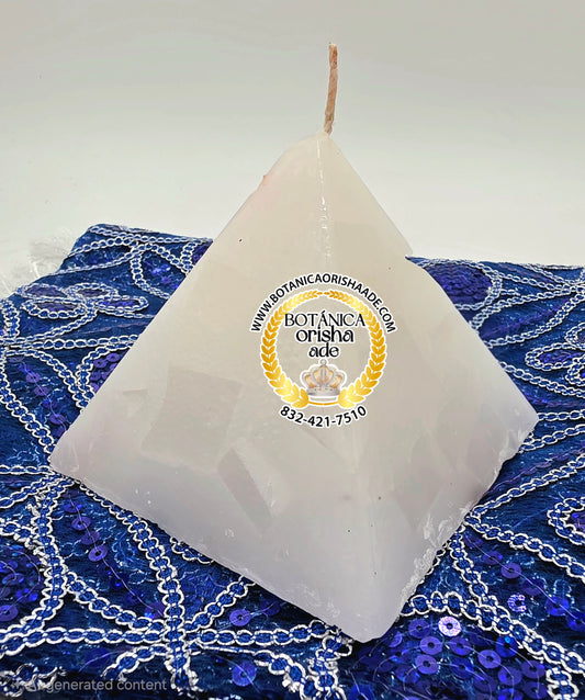 VELA DE PIRAMIDE - BLANCA