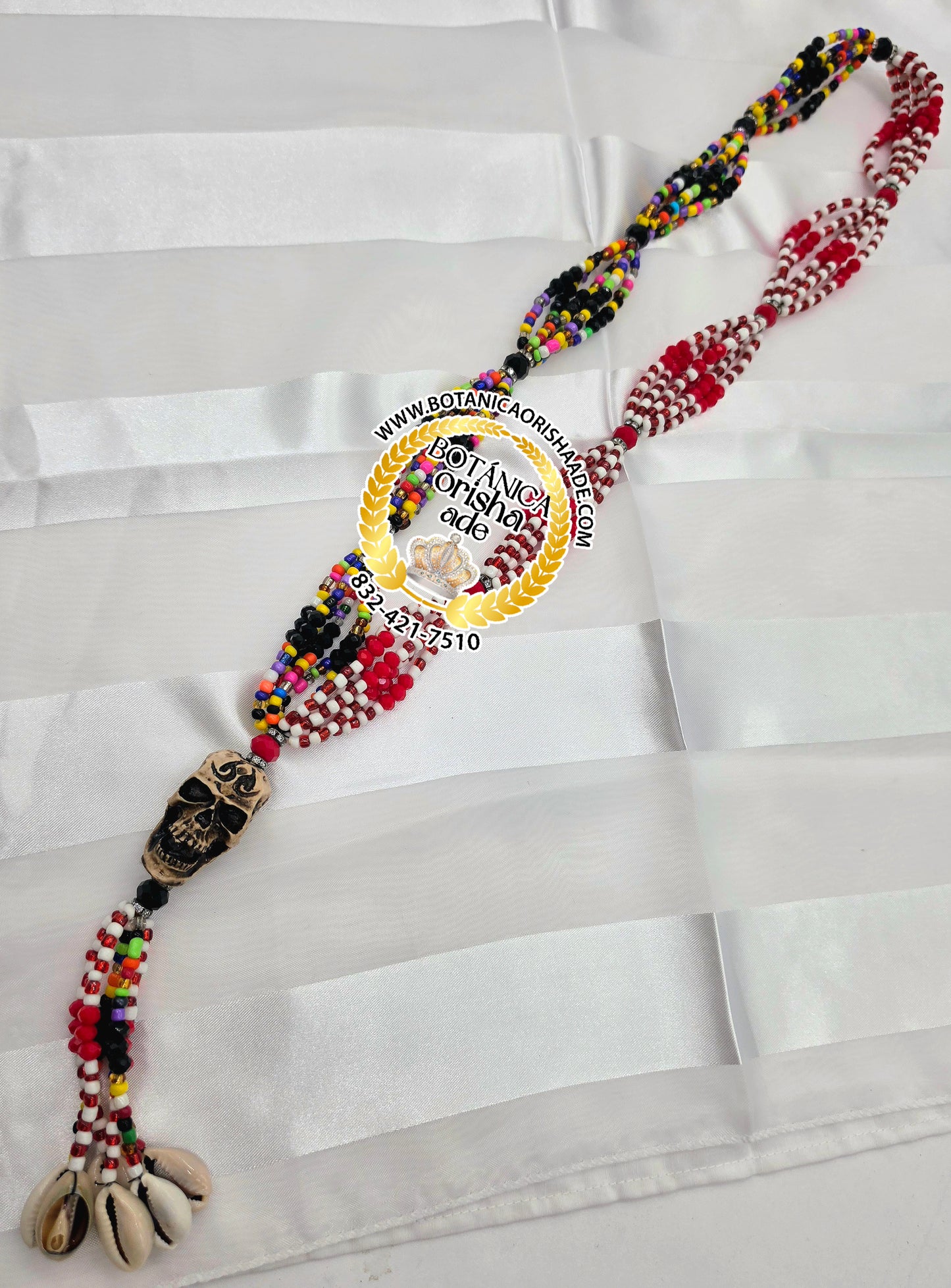 COLLAR DE MAZO DE EGUN Y 7 RAYO