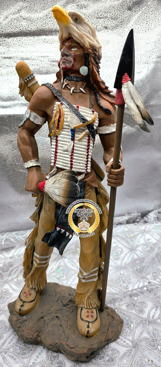 ESTATUA DE INDIO 24"