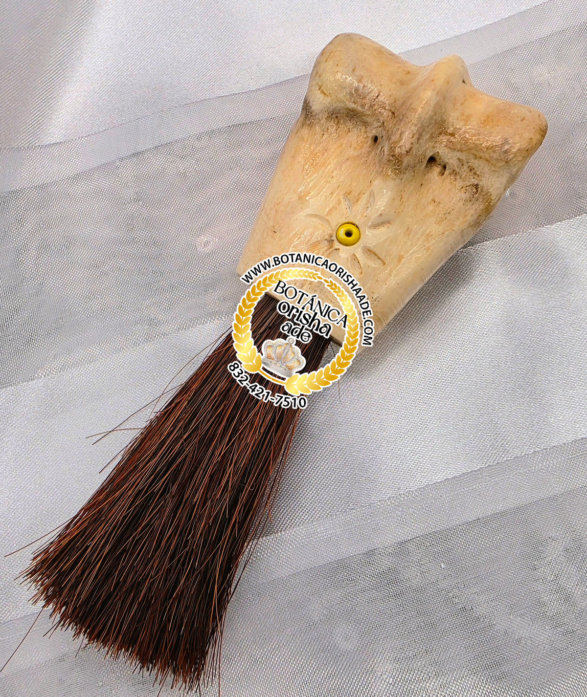 BROCHA DE IFA CON COYONTURA DE VACA