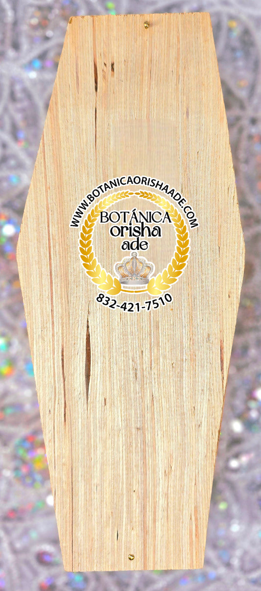 CAJA DE MUERTO DE MADERA GRANDE