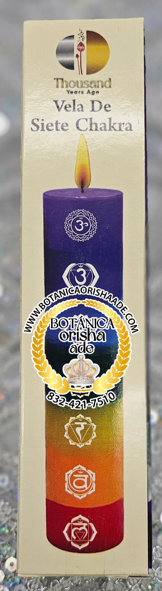 VELA DE 7 CHAKRA LS