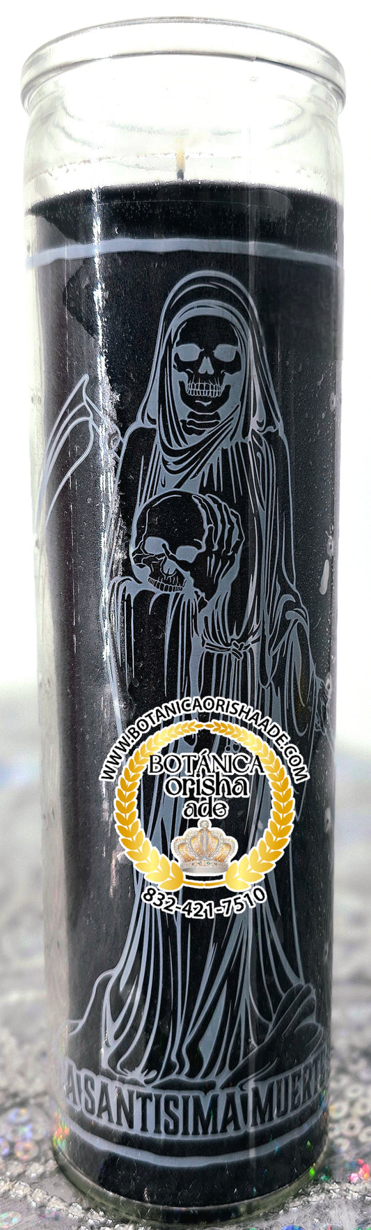 VELA - SANTA MUERTE NEGRA