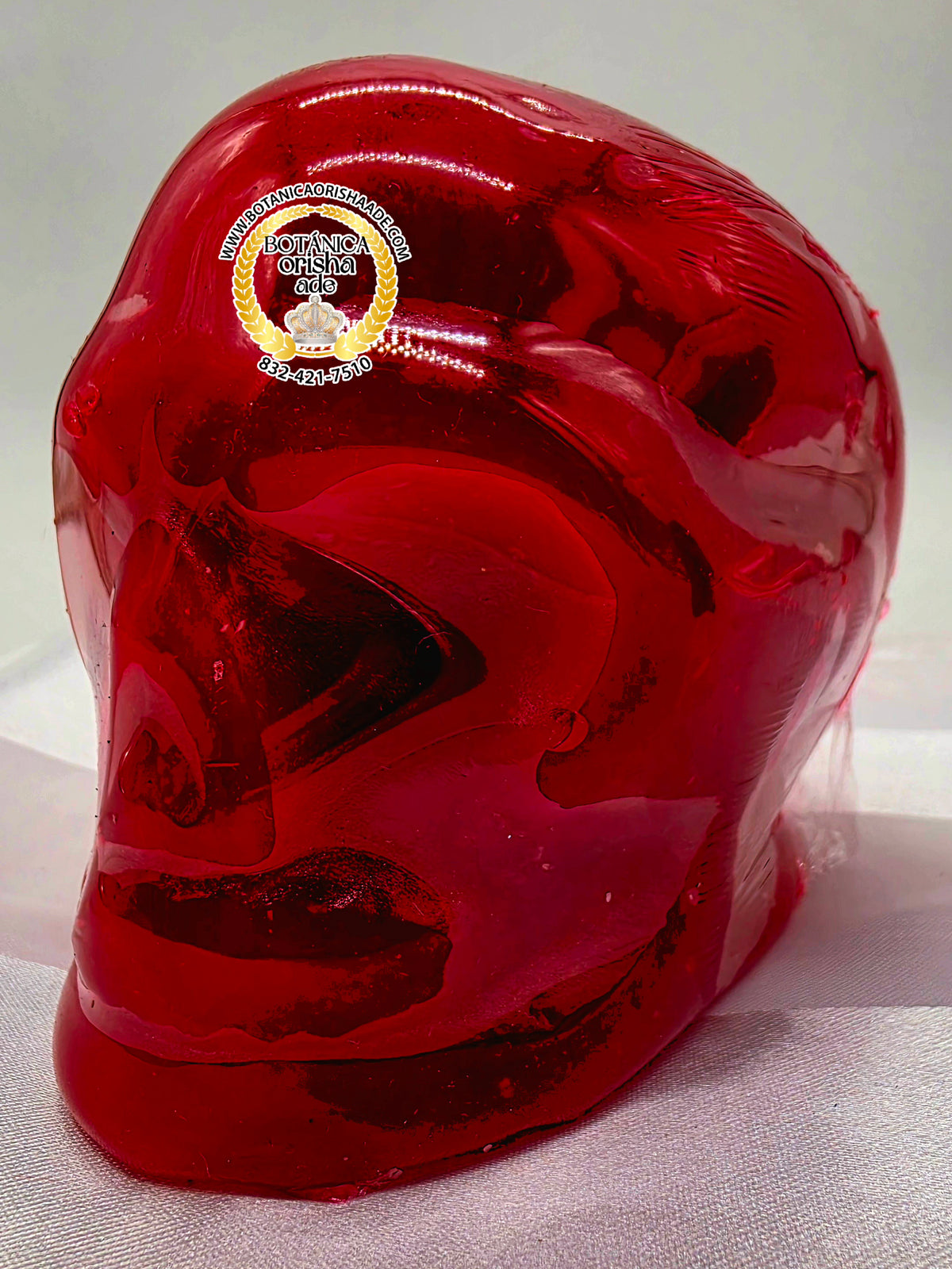 VELA DE - CALAVERA GRANDE ROJA