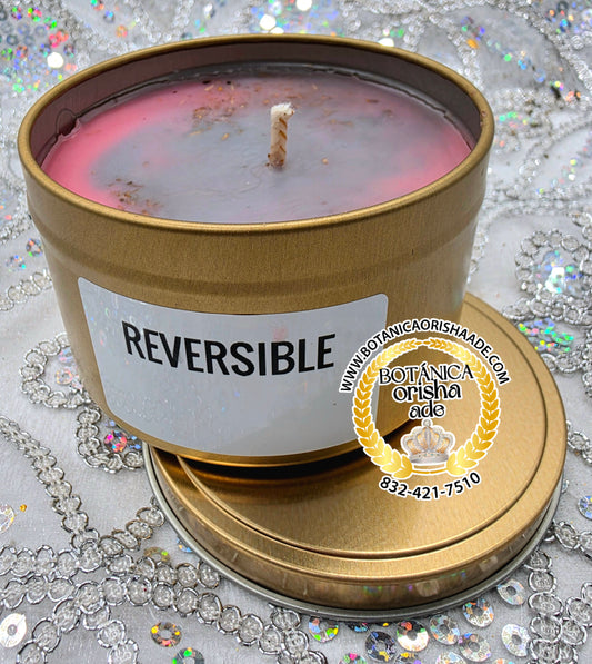 VELA PREPARADA - REVERSIBLE