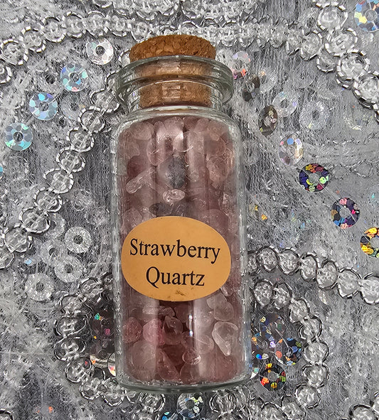 CRYSTALS STRAWBERRY QUARTZ