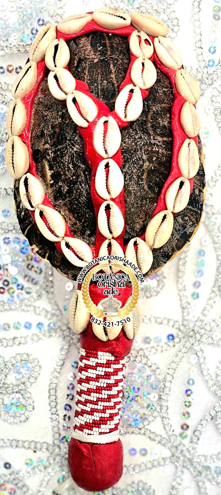 MARACA DE CARAPACHO DE JICOTEA 9