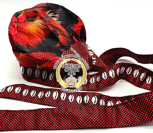 GORRO DE SANTERA DE GALA  - ELEGUA