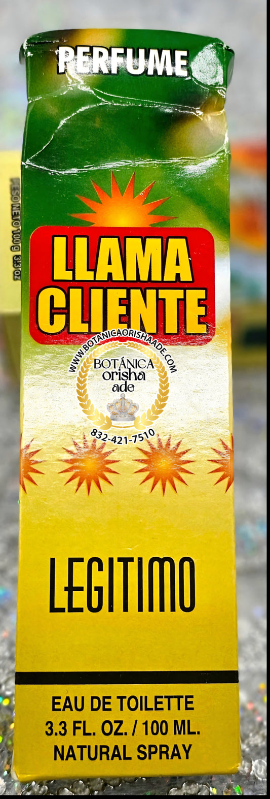 PERFUME LLAMA CLIENTE