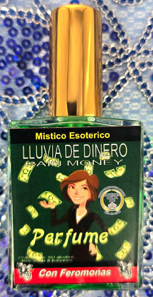 PERFUME CON FEROMONA LLUVIA DE DINERO