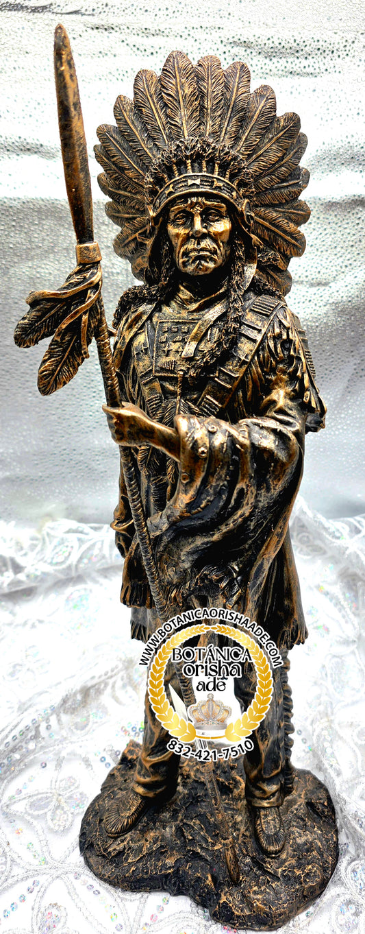 ESTATUA DE INDIO 20"