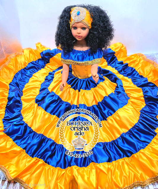 MUÑECA GRANDE VESTIDA DE LAS DOS AGUAS 2