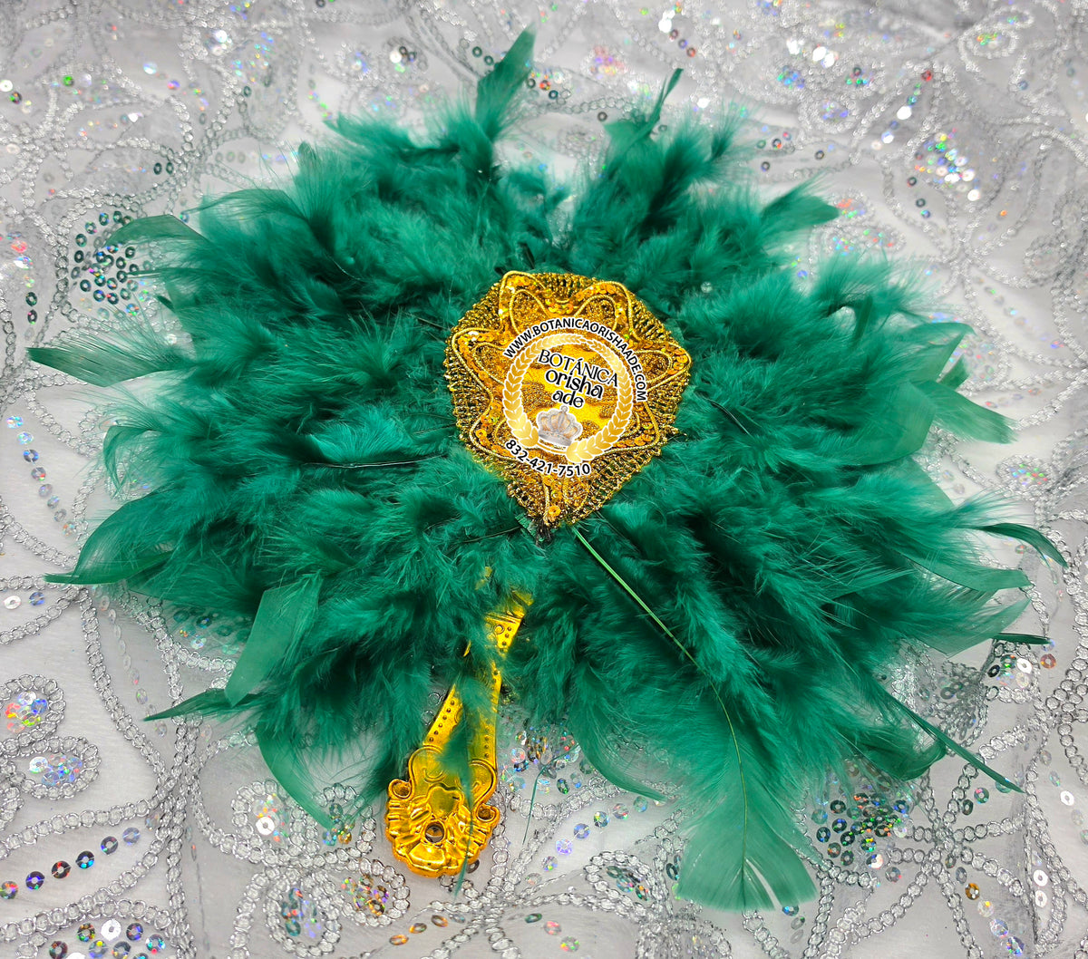 ESPEJO DECORADO DE OSHUN 1