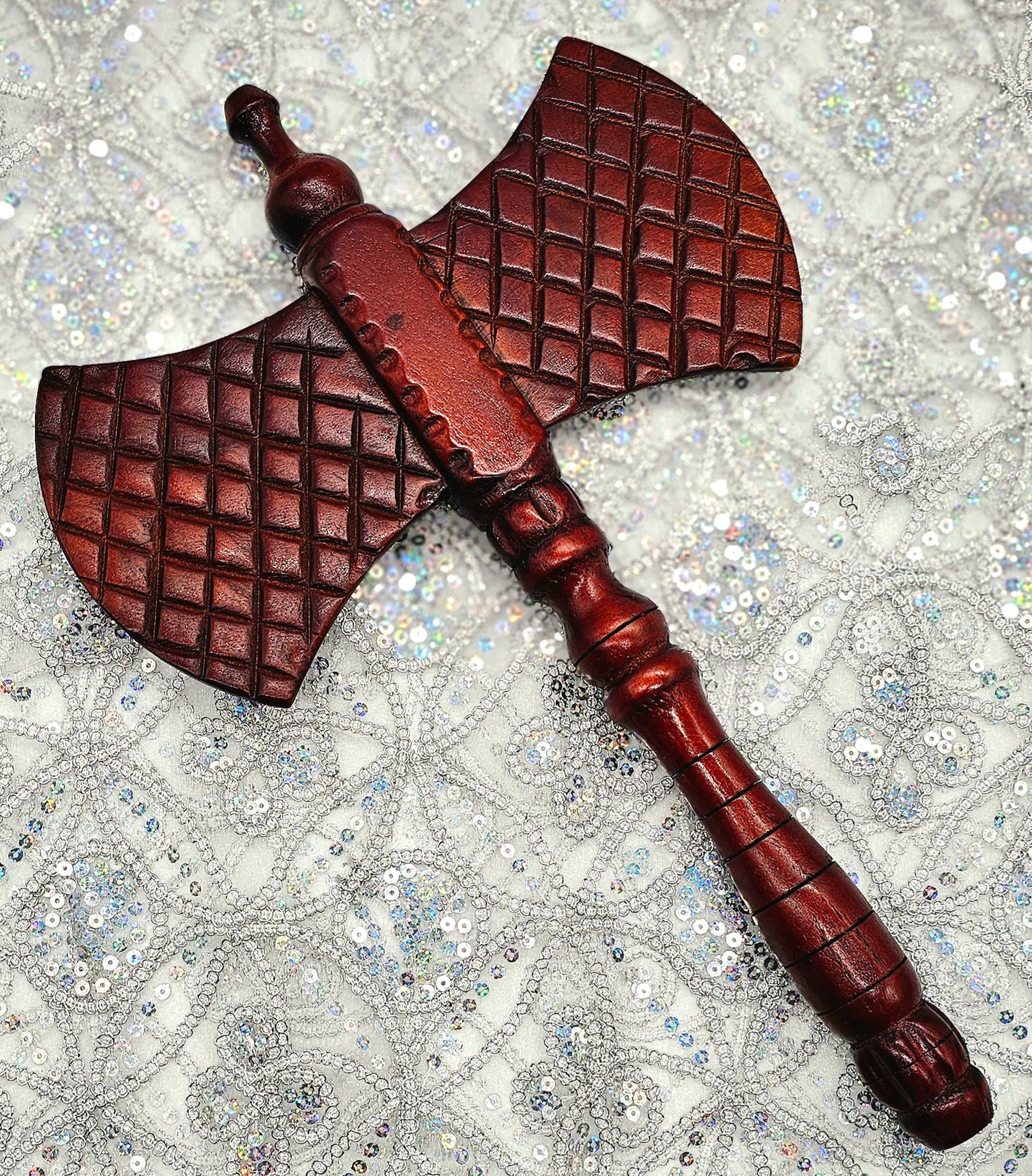 HACHA DE MADERA (OSCURA)