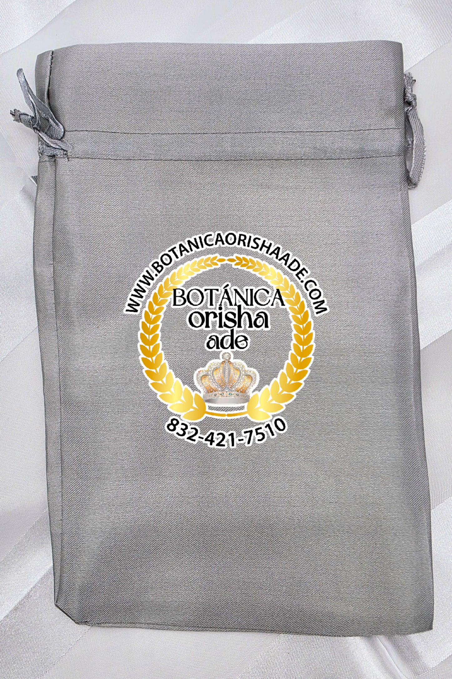 BOLSA DE CARACOL GRANDE - PLATA