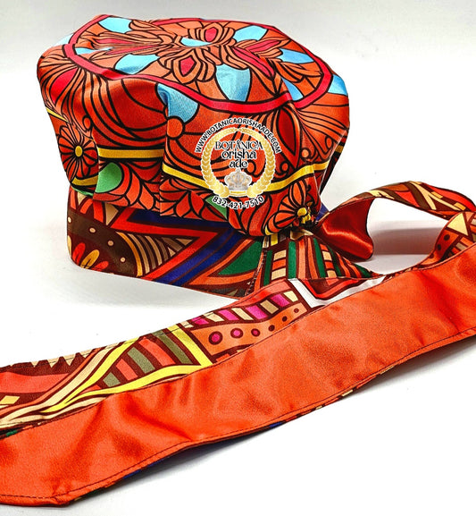 GORRO DE SANTERA DE GALA  - AGGAYU