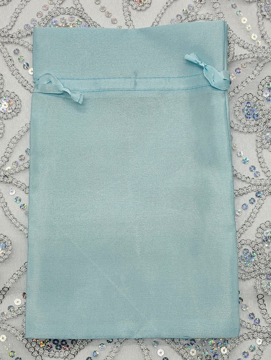 BOLSA PARA CARACOL DE SANTO AZUL CLARITO