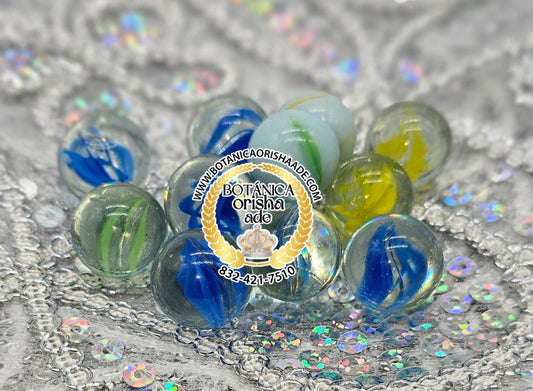 BOLAS DE CRISTAL - MARBLES - (CANECA) - JIMAGUAS - IBEYIS