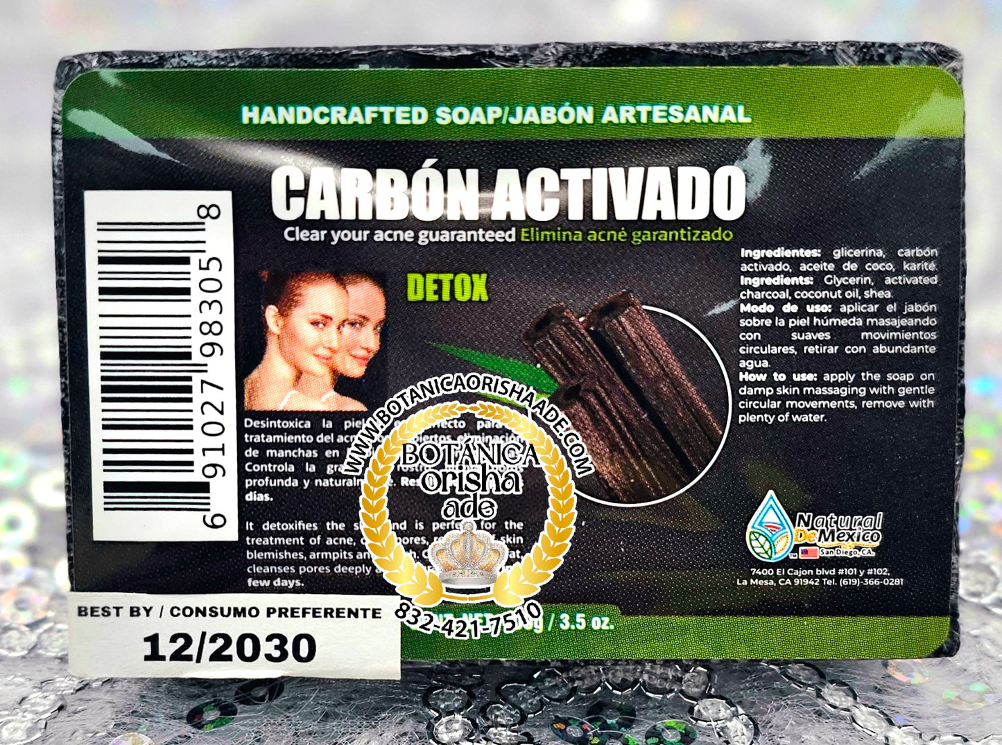 JABÓN DE CARBÓN ACTIVADO LS