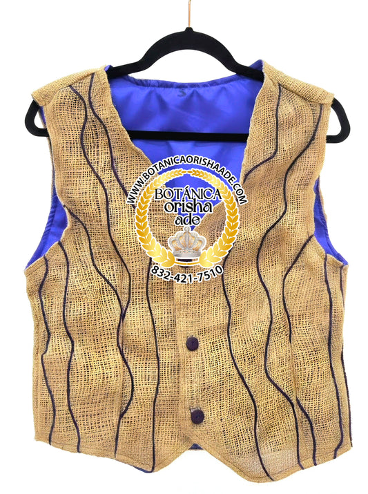JUEGO DE CHALECO Y PANTALON DE SAN LAZARO DE SACO ORIGINAL - S