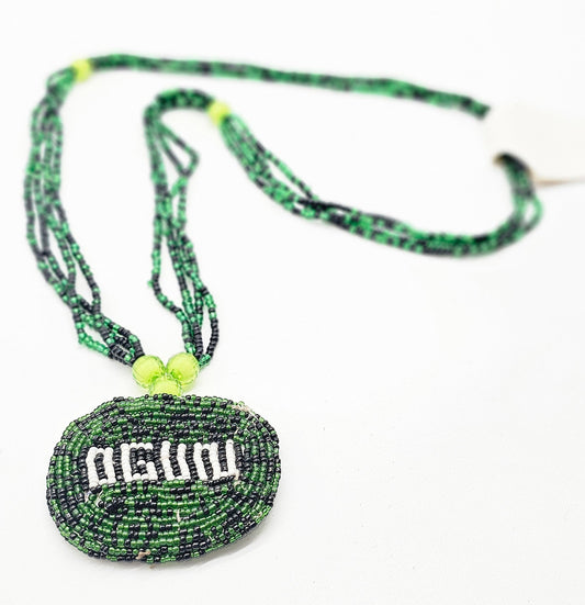 COLLAR TRADICIONAL CON ORISHA OGUN