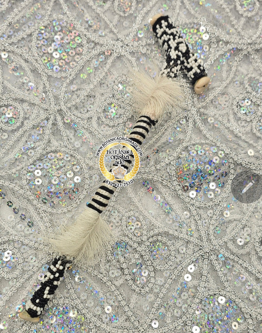 GARABATOS FORRADO CON PIEL DE CHIVO DE AFRA PEQUEÑO