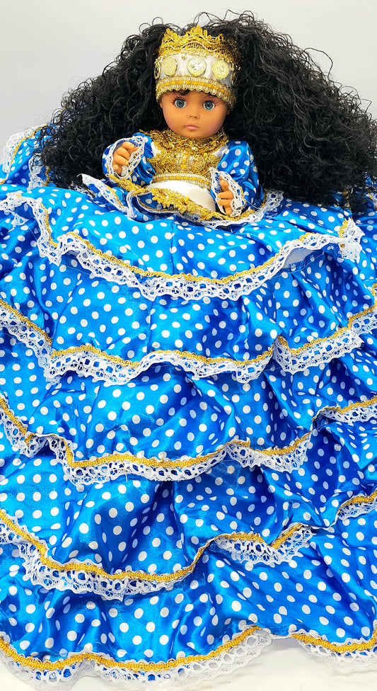 MUÑECA CHIQUITA - YEMAYA - MADRE AGUA - OLOKUN