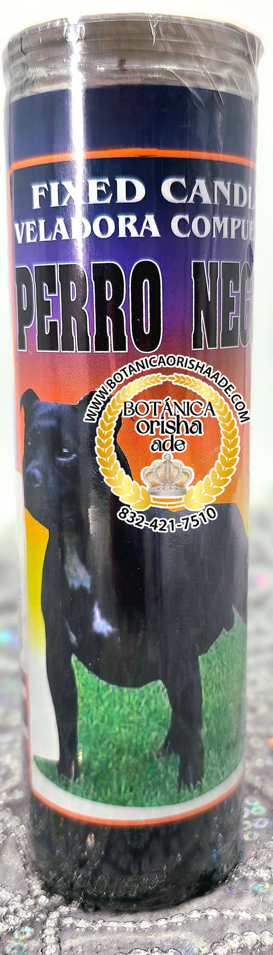 VELA PREPARADA - PERRO NEGRO