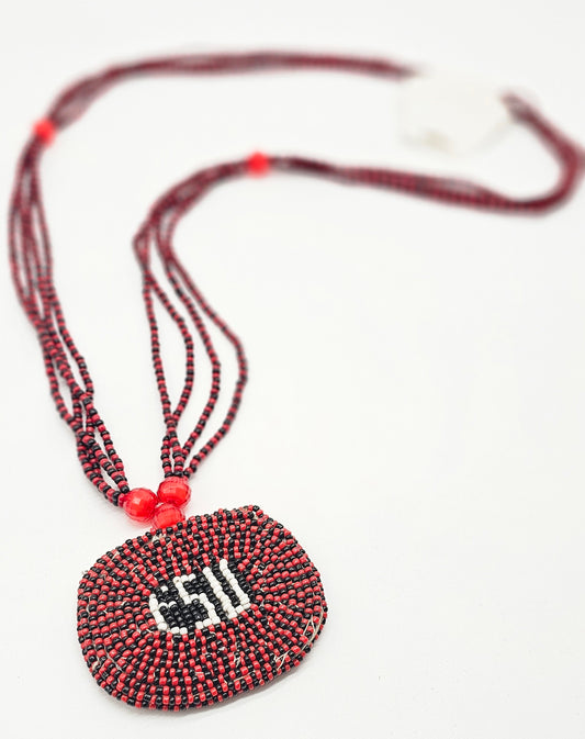 COLLAR TRADICIONAL CON ORISHA ESU