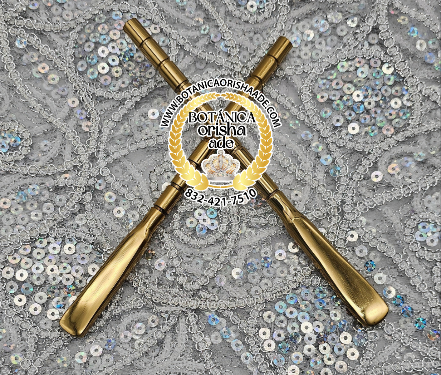 HERRAMIENTAS DE OSHUN DE ACERO QUIRURJICO