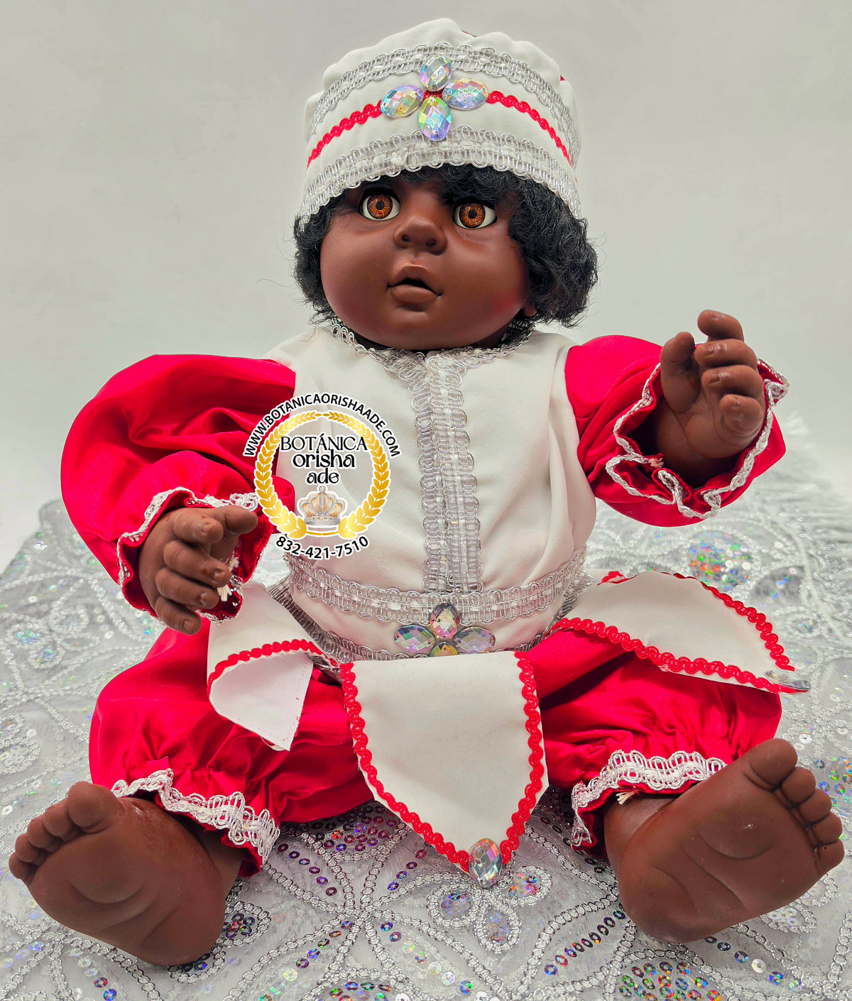 MUÑECO GRANDE DE SHANGO DE LOS JIMAGUAS