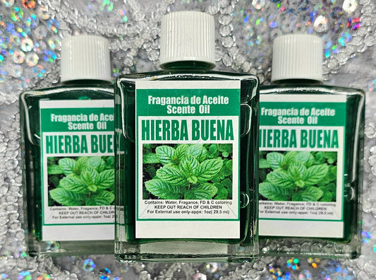 Aceite Hierba Buena