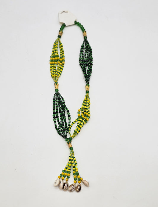 COLLAR DE MAZO MEDIANO DE ORULA CON OGGUN