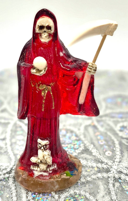 SANTA MUERTE DE CRISTAL 4'