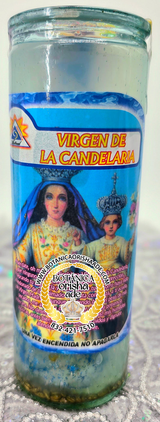 VELA PREPARADA DE GEL - VIRGEN DE LA CANDERARIA