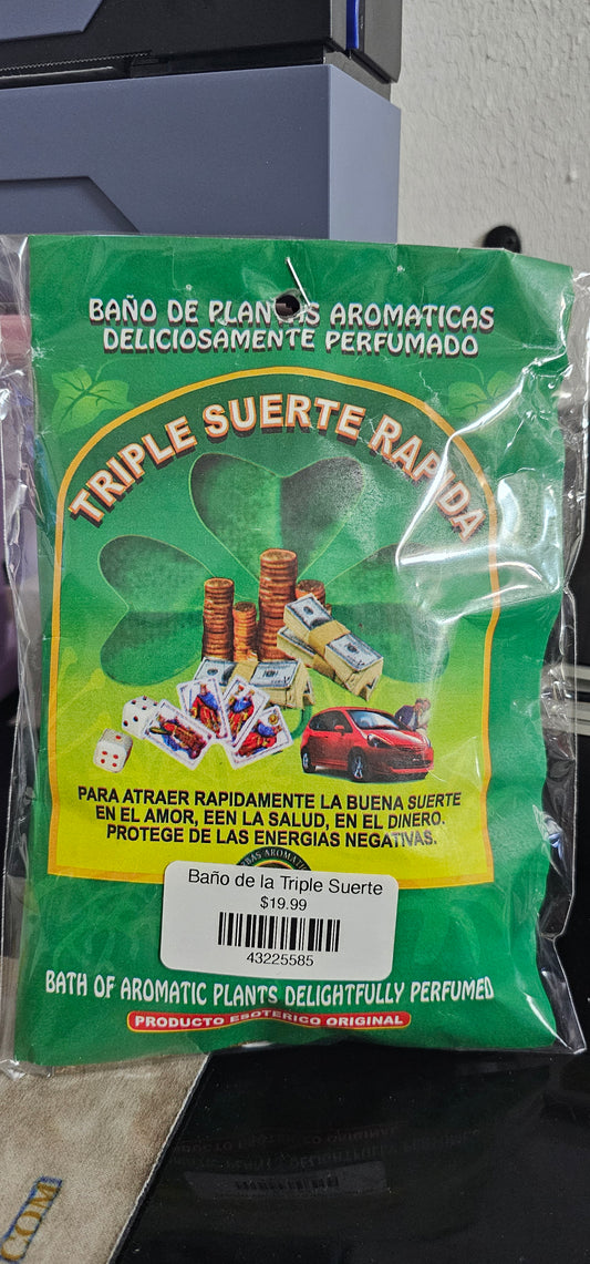 HIERBA SECA-DE LA TRIPLE SUERTE RAPIDA